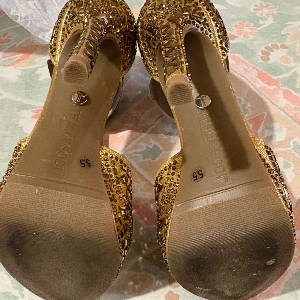 Thalia Sodi Pumps | Size: 5.5 | Color: Gold - Picture 6 of 6